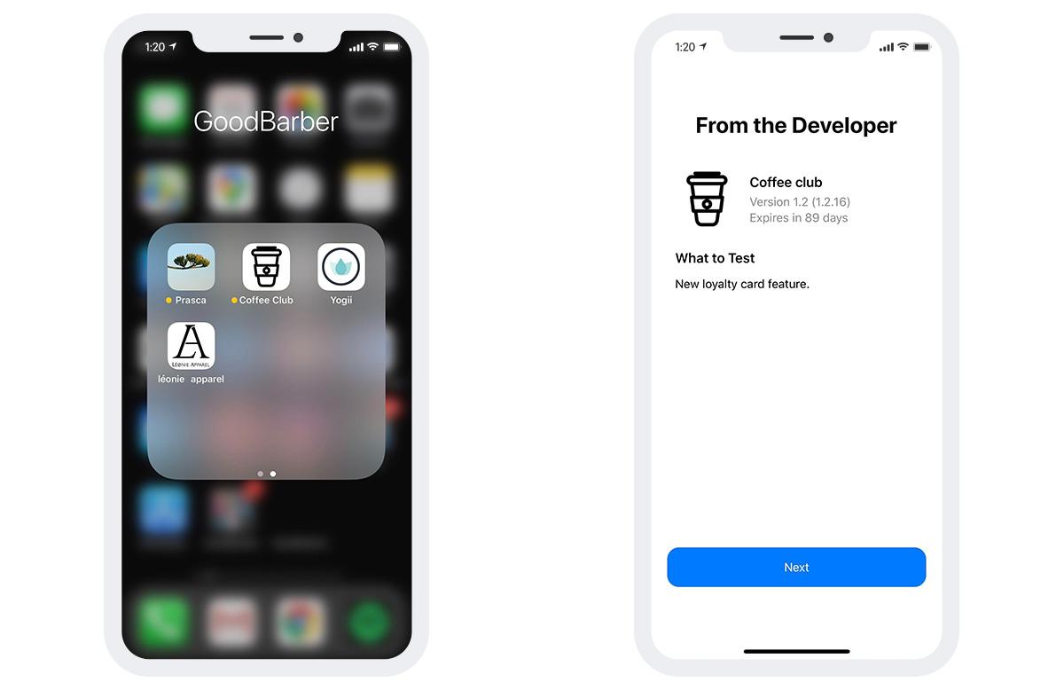 Dowload TestFlight app to start test session Dowload TestFlight app to start test session