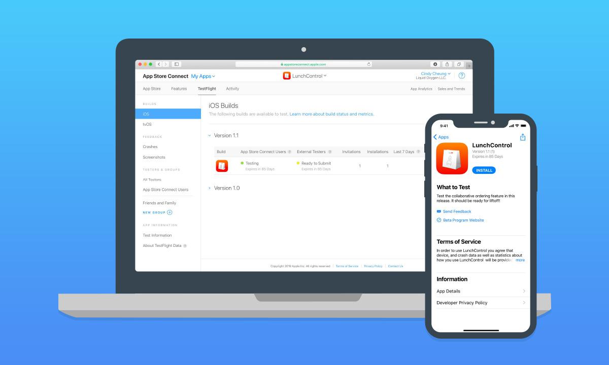 App Store Connect - TestFlight App Store Connect - TestFlight