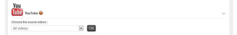 You've entered your YouTube channel's name. GoodBarber recognizes it and suggests You've entered your YouTube channel's name. GoodBarber recognizes it and suggests