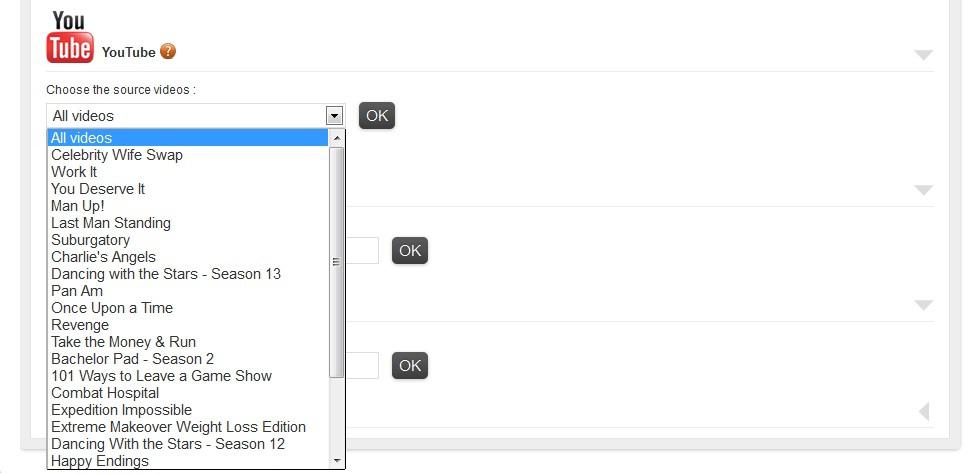 You can start by selecting one of your channel's playlists. You can start by selecting one of your channel's playlists.