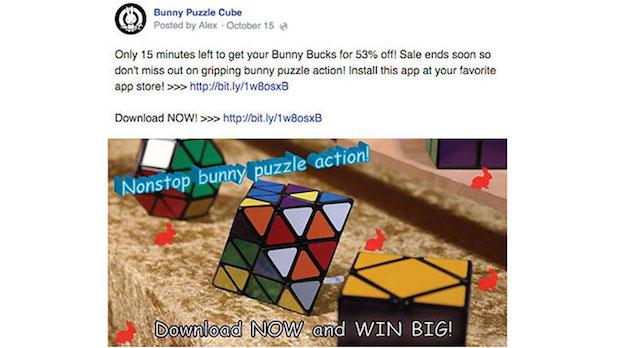 Example from Facebook Guidelines Example from Facebook Guidelines