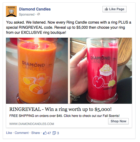 Example from Facebook Guidelines Example from Facebook Guidelines